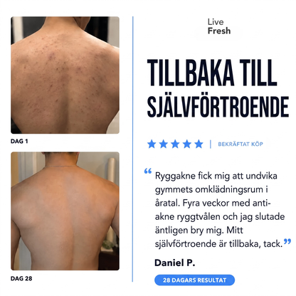 Anti-Akne Ryggtvål